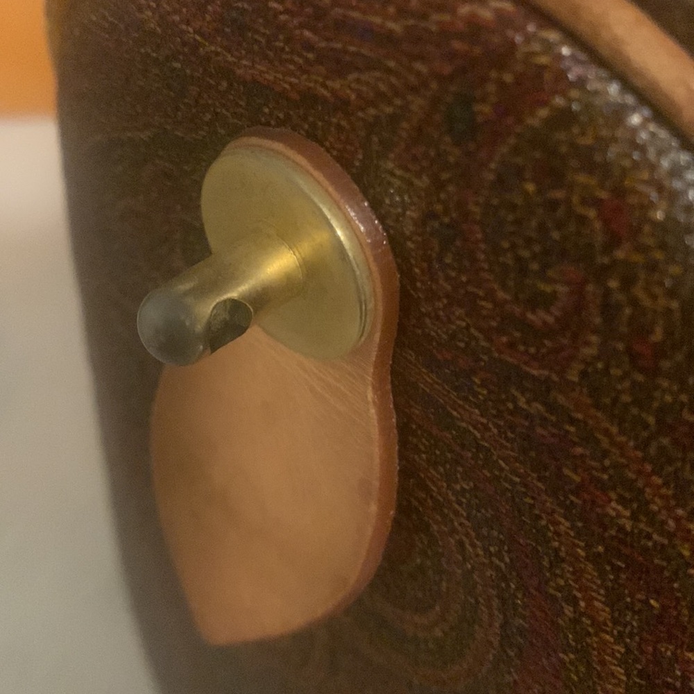 ETRO Milano speedy style handbag. Paisley pattern - Picture 11 of 12